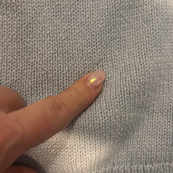 Icy blue Reformation sweater worn once - Picture 3 of 5